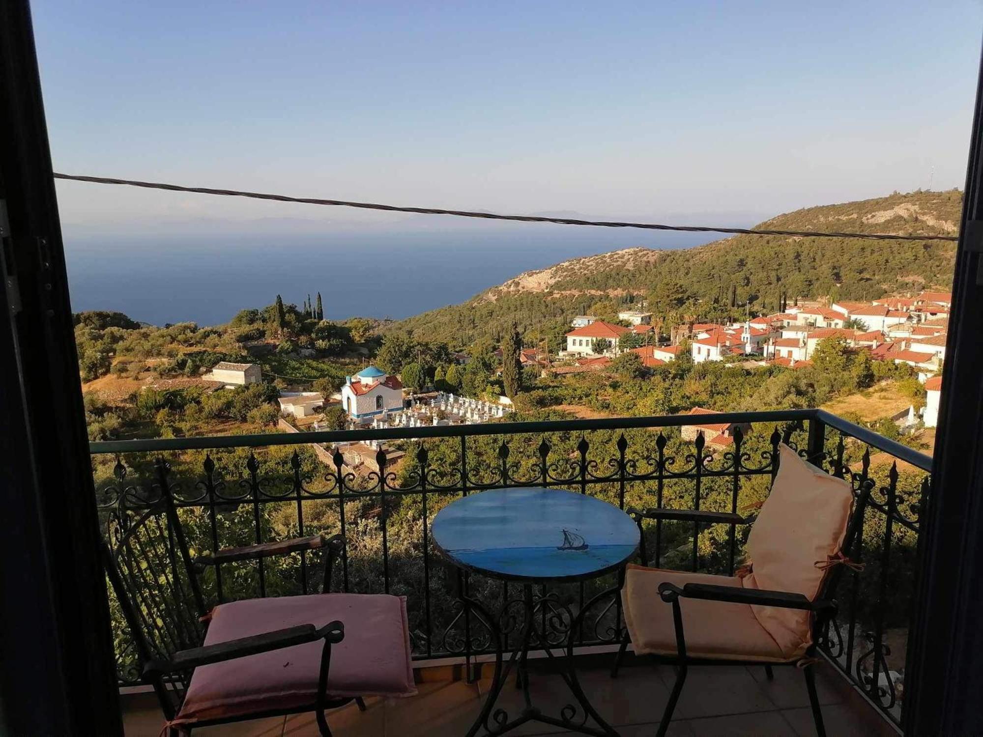 Hotel Grammatikis House à Vourliotes Extérieur photo